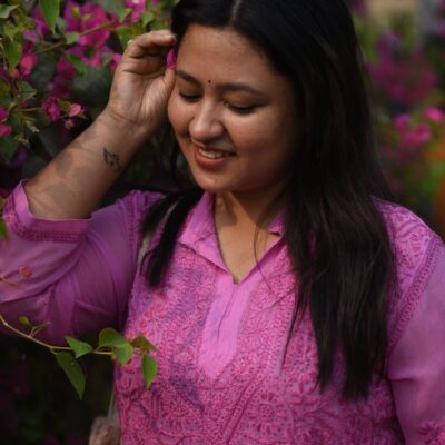 Women’s Embroidered Cotton Kurti – Festive Collection